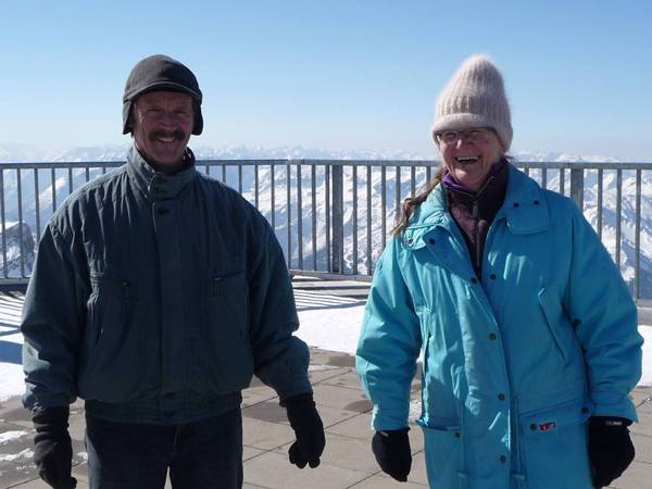 Tatkräftige Helfer: Wilfried und Eleonore